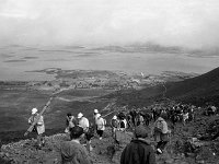 Reek Sunday, Climbing Croagh Patrick, 1992 - Lyons00-20617.jpg  Climbing Croagh Patrick on Reek Sunday. : 19920726 Reek Sunday 19.tif, Croagh Patrick, Lyons collection