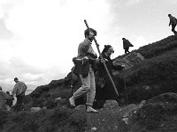 Reek Sunday, Climbing Croagh Patrick, 1993 - Lyons00-20637.jpg  Climbing Croagh Patrick on Reek Sunday. : 19930725 Croagh Patrick Pilgrimage 11.tif, Croagh Patrick, Lyons collection