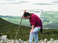 Reek Sunday, climbing Croagh Patrick, 1994 - Lyons00-20651.jpg  Climbing Croagh Patrick on Reek Sunday. : 199407 Reek Sunday 1.tif, Croagh Patrick, Lyons collection