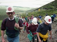 Reek Sunday, climbing Croagh Patrick, 1994 - Lyons00-20655.jpg  Climbing Croagh Patrick on Reek Sunday. : 199407 Reek Sunday 13.tif, Croagh Patrick, Lyons collection