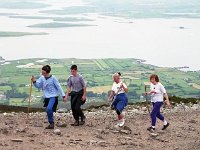 Reek Sunday, climbing Croagh Patrick, 1994 - Lyons00-20658.jpg  Climbing Croagh Patrick on Reek Sunday. : 199407 Reek Sunday 16.tif, Croagh Patrick, Lyons collection