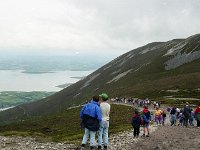 Reek Sunday, climbing Croagh Patrick, 1994 - Lyons00-20666.jpg  Climbing Croagh Patrick on Reek Sunday. : 199407 Reek Sunday 23.tif, Croagh Patrick, Lyons collection