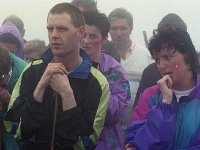 Reek Sunday, climbing Croagh Patrick, 1994 - Lyons00-20667.jpg  Climbing Croagh Patrick on Reek Sunday. : 199407 Reek Sunday 24.tif, Croagh Patrick, Lyons collection