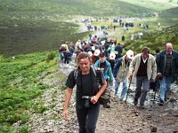 Reek Sunday, climbing Croagh Patrick, 1994 - Lyons00-20669.jpg  Climbing Croagh Patrick on Reek Sunday. : 199407 Reek Sunday 26.tif, Croagh Patrick, Lyons collection