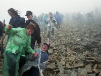 Reek Sunday, climbing Croagh Patrick, 1994 - Lyons00-20675.jpg  Climbing Croagh Patrick on Reek Sunday. : 199407 Reek Sunday 31.tif, Croagh Patrick, Lyons collection