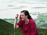 Reek Sunday, climbing Croagh Patrick, 1994 - Lyons00-20682.jpg  Climbing Croagh Patrick on Reek Sunday. : 199407 Reek Sunday 39.tif, Croagh Patrick, Lyons collection