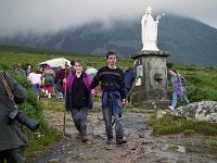 Reek Sunday, climbing Croagh Patrick, 1994 - Lyons00-20686.jpg  Climbing Croagh Patrick on Reek Sunday. : 199407 Reek Sunday 6.tif, Croagh Patrick, Lyons collection