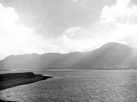 A view of Croagh Patrick from Dorinish Island, January 1970. - Lyons0020485.jpg  A view of Croagh Patrick from Dorinish Island, January 1970.