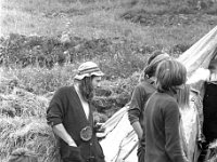 Some of Sid Rawle's commune on Dorinish Island, August 1971. - Lyons0020506.jpg  Some of Sid Rawle's commune on Dorinish Island, August 1971.