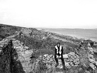 The ruins of former dwellers, Dorinish Island, August 1971 - Lyons0020514.jpg  The ruins of former dwellers, Dorinish Island, August 1971