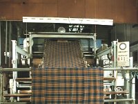 Material after weaving in the Foxford Woolen Mills, - Lyons Collection Foxford Woollen Mills-27.jpg  Material after weaving in the Foxford Woolen Mills, March 1983 : 19830310 Foxford Woolen Mills 8.tif, Foxford Woolen Mills, Lyons collection