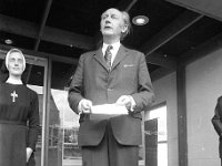 Opening of the Souvenir Shop in the Foxford Woolen Mills - Lyons Collection Foxford Woollen Mills-48.jpg  Jack Lynch speaking at the opening of the Souvenir Shop in the Foxford Woolen Mills, July 1972 : 19720707 Opening of the Souvenir Shop 6.tif, Foxford Woolen Mills, Lyons collection