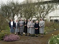 Irish Sisters of Charity, Foxford Woollen Mills - Lyons Collection Foxford Woollen Mills-66.jpg  Irish Sisters of Charity: the last members of the Order who were in Foxford Woollen Mills. April 1992. Left to right: Sr Rosaleen, Sr Kieran, Sr Marguerite, ---, ---, Sr Teresa Margaret and Sr Christine who was Reverend Mother. : 19920405 Irish Sisters of Charity.tif, Foxford Woolen Mills, Lyons collection