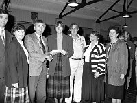 Hope House, Foxford - Lyons Collection Foxford-20.jpg  Press conference to announce details for the fundraising for Hope House Foxford. Mayo Newsagents presented a cheque for £1,000 to the Hope House fund. L-R : J J O' Hara, Foxford; Sr Attracta Canny; Don McGreevy, Westport President of the Irish Newsagents Association presenting the cheque to Dolores Duggan; John Healy, Castlebar Newsagents; Sheila Mellitt, Swinford Newsagent and Mary Alice O'Reilly, Chambers Newsagent, Newport. July 1993 : 19930723 Hope House Foxford Fundraising 4.tif, Foxford, Lyons collection