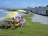 Couple near beach, Inishbofin - Lyons0009282.jpg  Inishbofin: couple relaxing near beach.