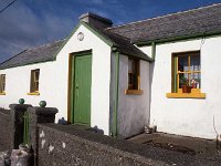 A colourful Inishbofin  house. - Lyons0009307.jpg  A colourful Inishbofin  house. : 19880217 Inishbofin 4.tif, Farmers Journal, Lyons collection