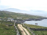 Road to the harbour in Inishturk - Lyons0008842.jpg  Another view of the old road to the harbour in Inishturk. (Neg 12) : 1986 Inish Turk 3.tif, Inish Turk, Lyons collection