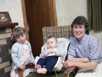 Inishturk: Pauline O' Toole with her youngest children. - Lyons0008846.jpg  Inishturk: Pauline O' Toole with her youngest children. (Neg 21 22) : 1986 Inish Turk 7.tif, Inish Turk, Lyons collection