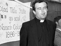 Inishturk:school centenary celebrations.. - Lyons0008868.jpg  Inishturk: Fr Denis Carney CC Westport speaking at the school centenarycelebrations. : 1986 Inish Turk 30.tif, Inish Turk, Lyons collection