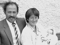 Inishturk: Jack and Helen Heanue with their first born child. - Lyons0008869.jpg  Inishturk: Jack and Helen Heanue with their first born child. : 1986 Inish Turk 31.tif, Inish Turk, Lyons collection