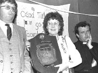 Inishturk: Presentation at the centenary celebrations. - Lyons0008880.jpg  Inishturk: Presentation at the centenary celebrations. (Neg 22A 23) : 1986 Inish Turk 42.tif, Inish Turk, Lyons collection