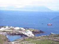 Inishturk harbour in 1989 - Lyons0008905.jpg  Inishturk harbour in 1989. ( Neg 36A ) : 198906 Inish Turk 5.tif, Inish Turk, Lyons collection