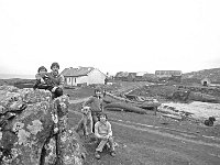 Young Inishturk children. - Lyons0008922.jpg  Young Inishturk children. (Neg 24 20A) : 19811129 Inish Turk 11.tif, Inish Turk, Lyons collection