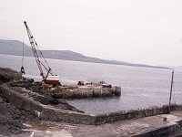 Roonagh pier. - Lyons0008933.jpg  The old pierat Roonagh which served the islanders for decades is in the foreground. (Neg 11) : 19870505 Roonagh 2.tif, 19870505 Roonagh 4.tif, Inish Turk, Lyons collection