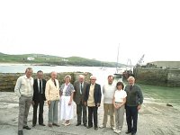 Inishturk: switching on of electricity supply. - Lyons0008936.jpg  Inishturk: Guests on the island for the switching on of the electricity. (Neg 6 7) : 19870704 Inishturk 3.tif, Inish Turk, Lyons collection