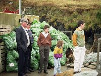 Inishturk: Paddy O' Toole with his nieces and nephews - Lyons0008989.jpg  Inishturk: Paddy O' Toole with his nieces and nephews watching the men working. (Neg 19 19A) : 199210 Inish Turk 42.tif, 19921001 Inish Turk 42.tif, Inish Turk, Lyons collection