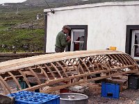 Inishturk: Currach builder John Joe O' Toole. - Lyons0009020.jpg  Inishturk: Currach builder John Joe O' Toole. Neg 28 : 199210 Inish Turk 2.tif, 19921002 Inish Turk 2.tif, Inish Turk, Lyons collection