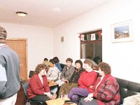 Inishturk: Island ladies having a night out. - Lyons0009050.jpg  Inishturk: Island ladies having a night out. (Neg 15) : 19921002 Inish Turk 73.tif, Inish Turk, Lyons collection