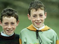 Inishturk: The O' Toole twins. - Lyons0009076.jpg  Inishturk: The O' Toole twins. (Neg 33) : 19921004 Inish Turk 12.tif, Inish Turk, Lyons collection