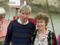 Mick and Pauline O' Toole, the harbour Inishturk. - Lyons0009081.jpg  Mick and Pauline O' Toole, the harbour Inish Turk. (Neg 32 32A) : 19921004 Inish Turk 17.tif, Inish Turk, Lyons collection