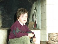 Inishturk: Young Brendan on his tractor - Lyons0009094.jpg  Inishturk: Young Brendan on his tractor. (Neg 30) : 19921005 Inish Turk 59.tif, Inish Turk, Lyons collection