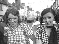 Coillte come home Festival, Kiltimagh, July 1972. - Lyons0017931.jpg  Gingham girls. Coillte come home Festival, Kiltimagh, July 1972. : 12.tif, 1972, 1972 Misc, 197207, 197207 Coillte come home 12.tif, Coillte, collection, come, festival, from, home, Kiltimagh, Lyons, Lyons collection, Misc, Scenes, Scenes from the Coillte come home festival, the