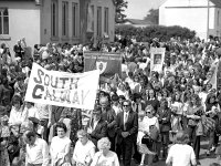 Knock Shrine, 1974. - Lyons00-21080.jpg  Pioneers at Knock, South Galway group. : 19740624 Pioneer pilgrimage 10.tif, Knock Shrine, Lyons collection