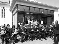 Knock Shrine, 1974. - Lyons00-21081.jpg  Pioneers at Knock. Band and choir performing. : 19740624 Pioneer pilgrimage 11.tif, Knock Shrine, Lyons collection