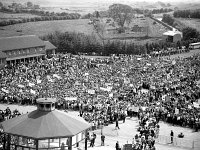 Knock Shrine, 1974. - Lyons00-21082.jpg  Pioneers at Knock, a huge attendance. : 19740624 Pioneer pilgrimage 12.tif, Knock Shrine, Lyons collection