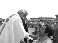 Knock Shrine, 1974. - Lyons00-21091.jpg  Pioneers at Knock. : 19740624 Pioneer pilgrimage 9.tif, Knock Shrine, Lyons collection