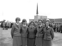 Knock Shrine, 1979. - Lyons00-21129.jpg  Pioneer pilgrimage in 1979. Order of Malta girls in Knock. : 19790527 Pilgrimage 8.tif, Knock Shrine, Lyons collection