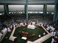 Confirmation in Knock, 1979 - Lyons00-21131.jpg  View of the mass Confirmation. : 19790604 Confirmation in Knock.tif, Knock Shrine, Lyons collection