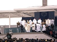 Knock Shrine, 1979. - Lyons00-21154.jpg  Pope John Paul II's visit to Knock. : 19790929 Pope John Paul's visit to Knock 19.tif, Knock Shrine, Lyons collection