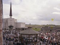 Knock Shrine, 1979. - Lyons00-21162.jpg  Pope John Paul II's visit to Knock. : 19790929 Pope John Paul's visit to Knock 26.tif, Knock Shrine, Lyons collection