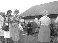 Knock Shrine, 1989. - Lyons00-21197.jpg  Pioneer Association of Total Abstinence pilgrimage to Knock. Ladies queuing for outdoor confession. : 19890618 Pioneer Pilgrimage 1.tif, Knock Shrine, Lyons collection