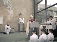 Knock Shrine, dedication of the Apparition chapel, 1992. - Lyons00-21222.jpg  Archbishop Joseph Cassidy. : 19920510 Dedication of Apparation Chapel 3.tif, Knock Shrine, Lyons collection