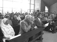 Pilgrimage in Knock, 1992. - Lyons00-21232.jpg  Pilgrims and hand maiden. : 19920510 Pilgrimage in Knock 4.tif, Knock Shrine, Lyons collection