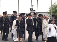 Knock Shrine, 1995. - Lyons00-21289.jpg  Garda pilgrimage to Knock Shrine. : 19950615 Garda Pilgrimage to Knock Shrine 1.tif, Knock Shrine, Lyons collection