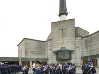 Knock Shrine, 1995. - Lyons00-21302.jpg  Garda pilgrimage to Knock Shrine. The Garda band playing at their Annual Garda pilgrimage to Knock Shrine. : 19950615 Garda Pilgrimage to Knock Shrine 9.tif, Knock Shrine, Lyons collection