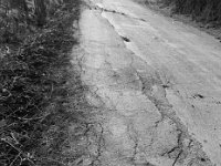 Road collapse between Kilkelly and Knock 1972 - Lyons00-20808.jpg : 1972 Misc, 19720309 Road collapse between Kilkelly & Knock 2.tif, Knock, Lyons collection